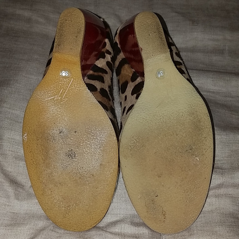 Guiseppe Zanotti Design Animal Print Wedge - Picture 3 of 7